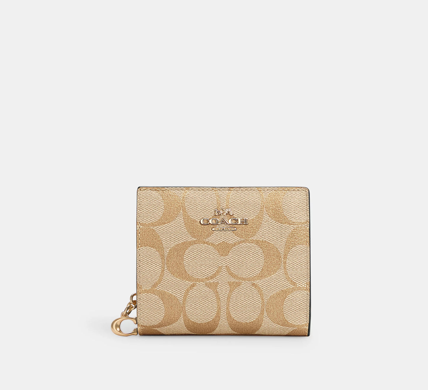 Coach Snap Wallet in Signature Canvas