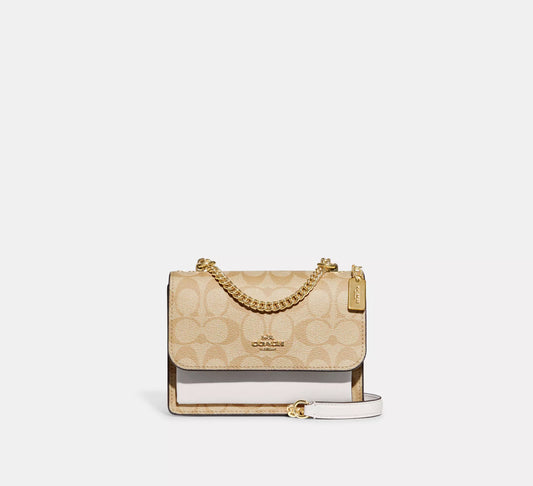 Coach Mini Klare Crossbody In Signature Canvas