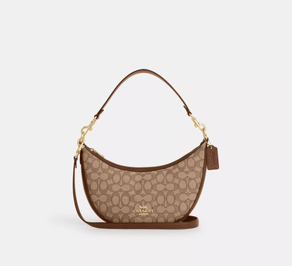 Coach Aria Shoulder Bag In Signature Jacquard