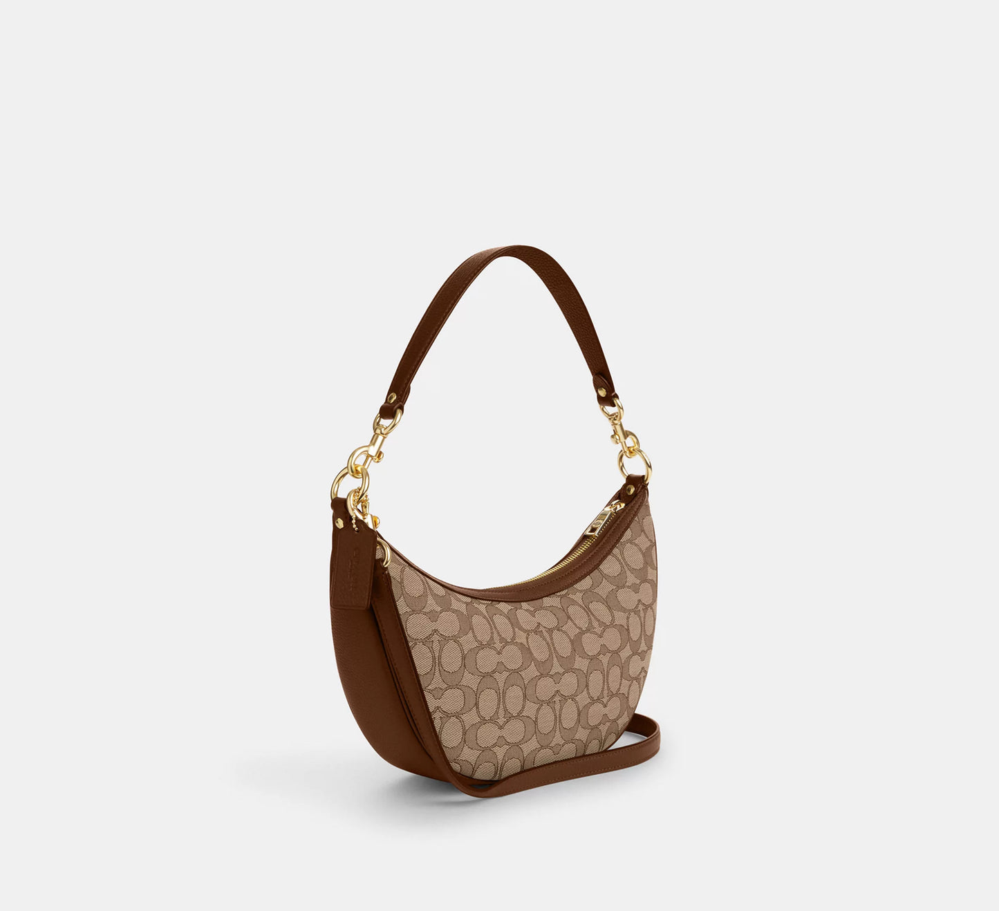 Coach Aria Shoulder Bag In Signature Jacquard