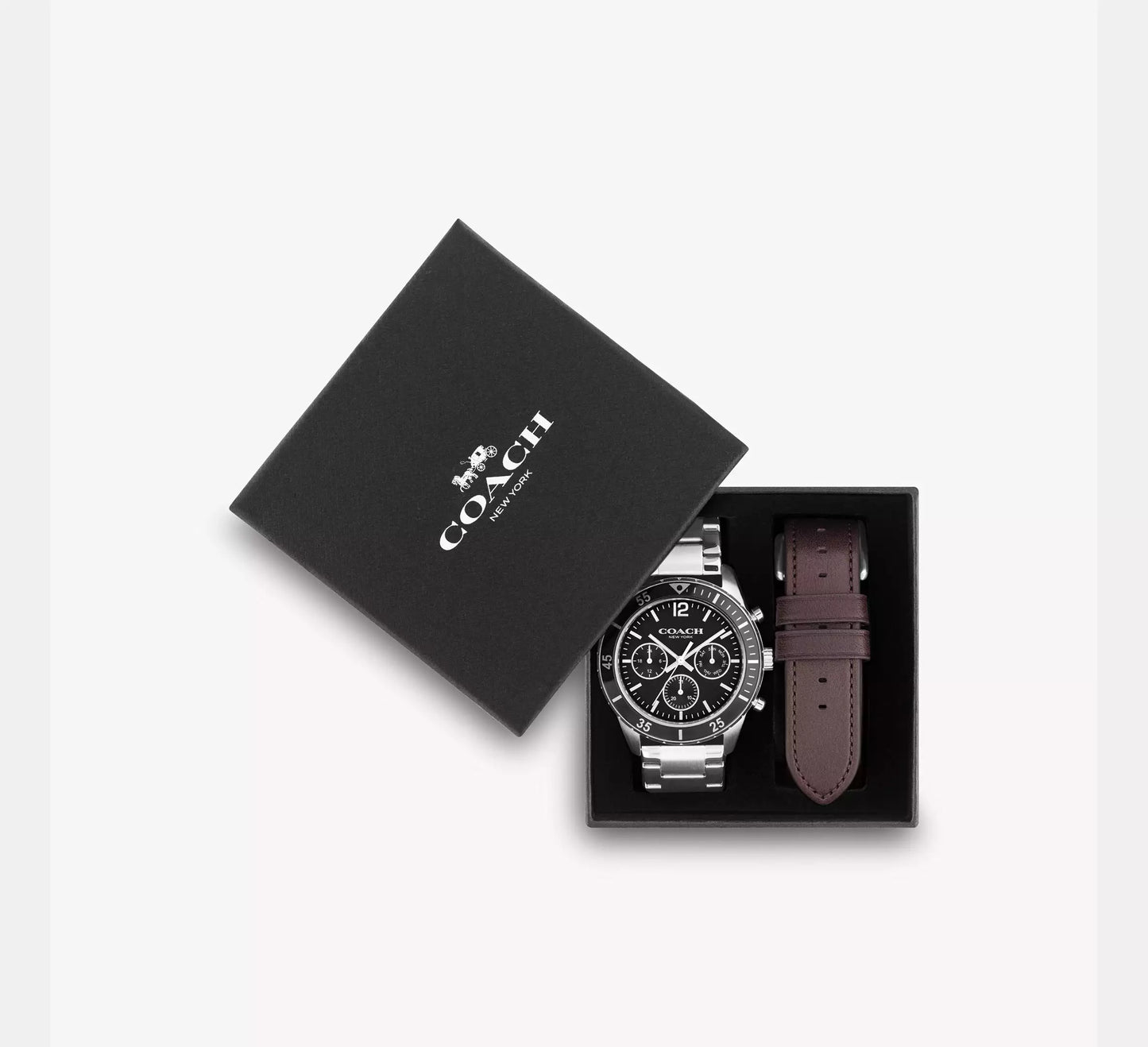 Coach Boxed Cole Watch Gift Set, 44 Mm