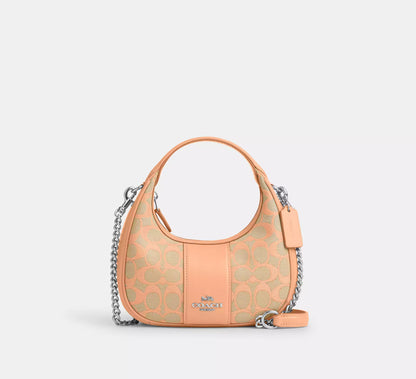 Coach Carmen Mini Crossbody In Signature Jacquard