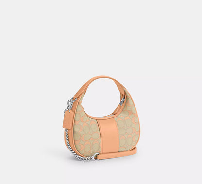 Coach Carmen Mini Crossbody In Signature Jacquard