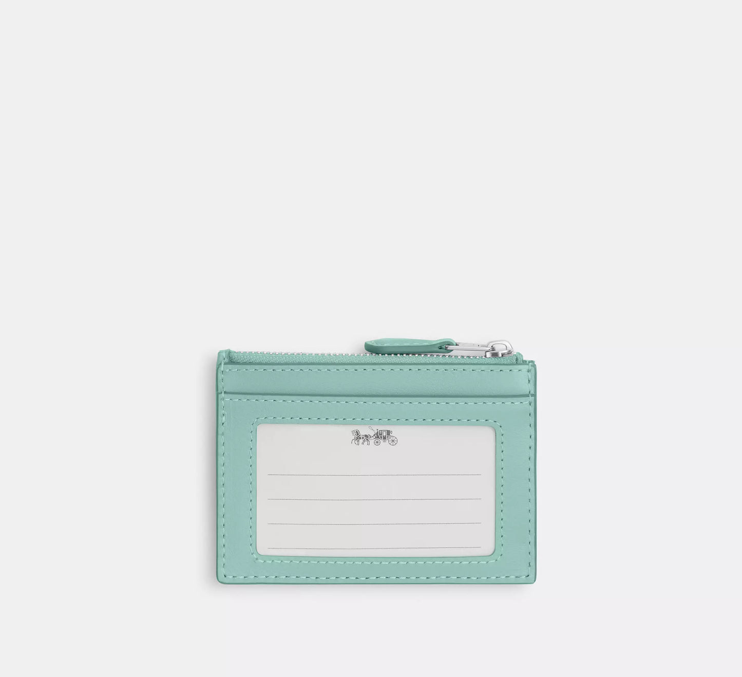 Coach Mini Skinny Id Case In Signature Jacquard