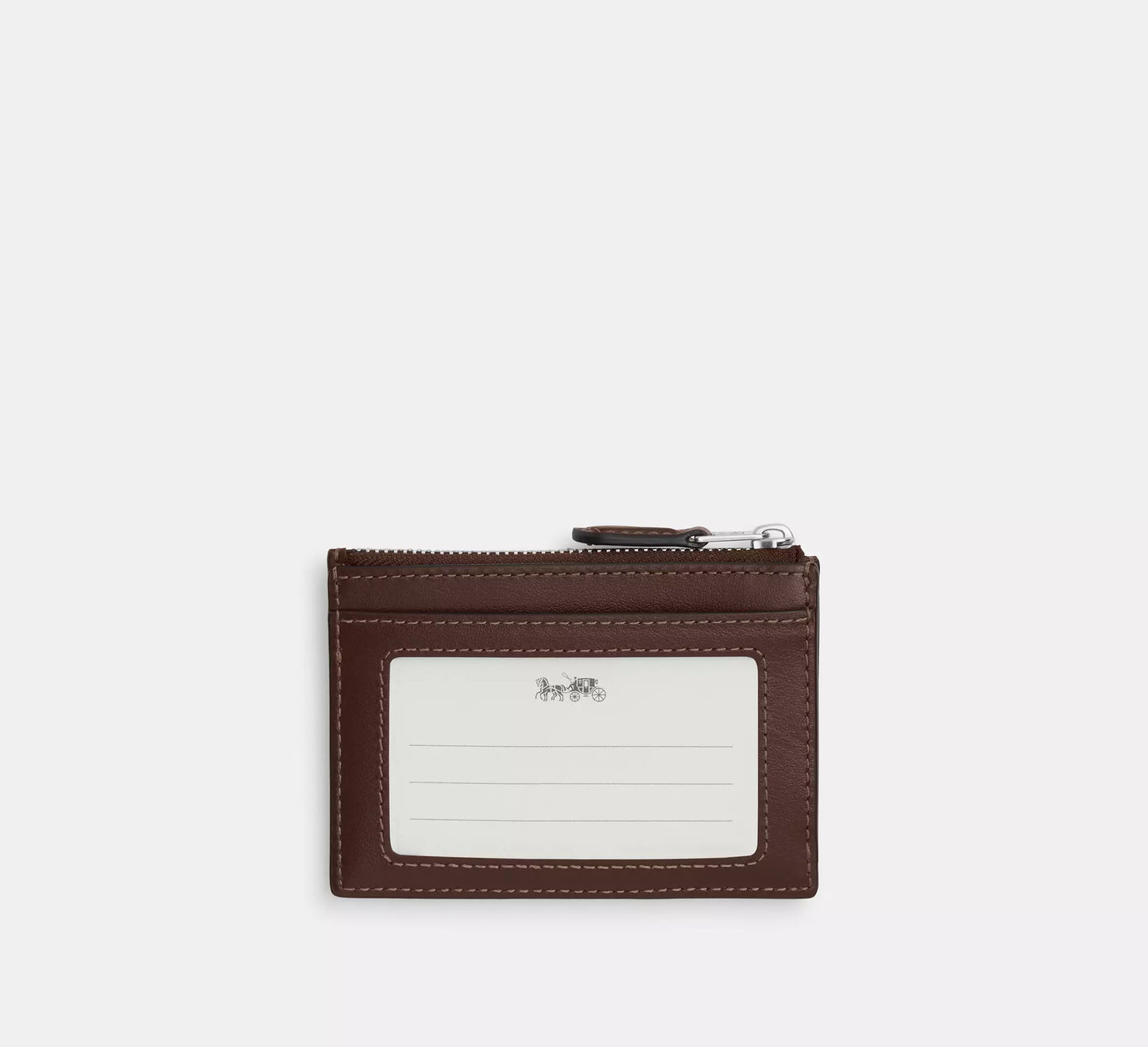 Coach Mini Skinny Id Case In Signature Jacquard