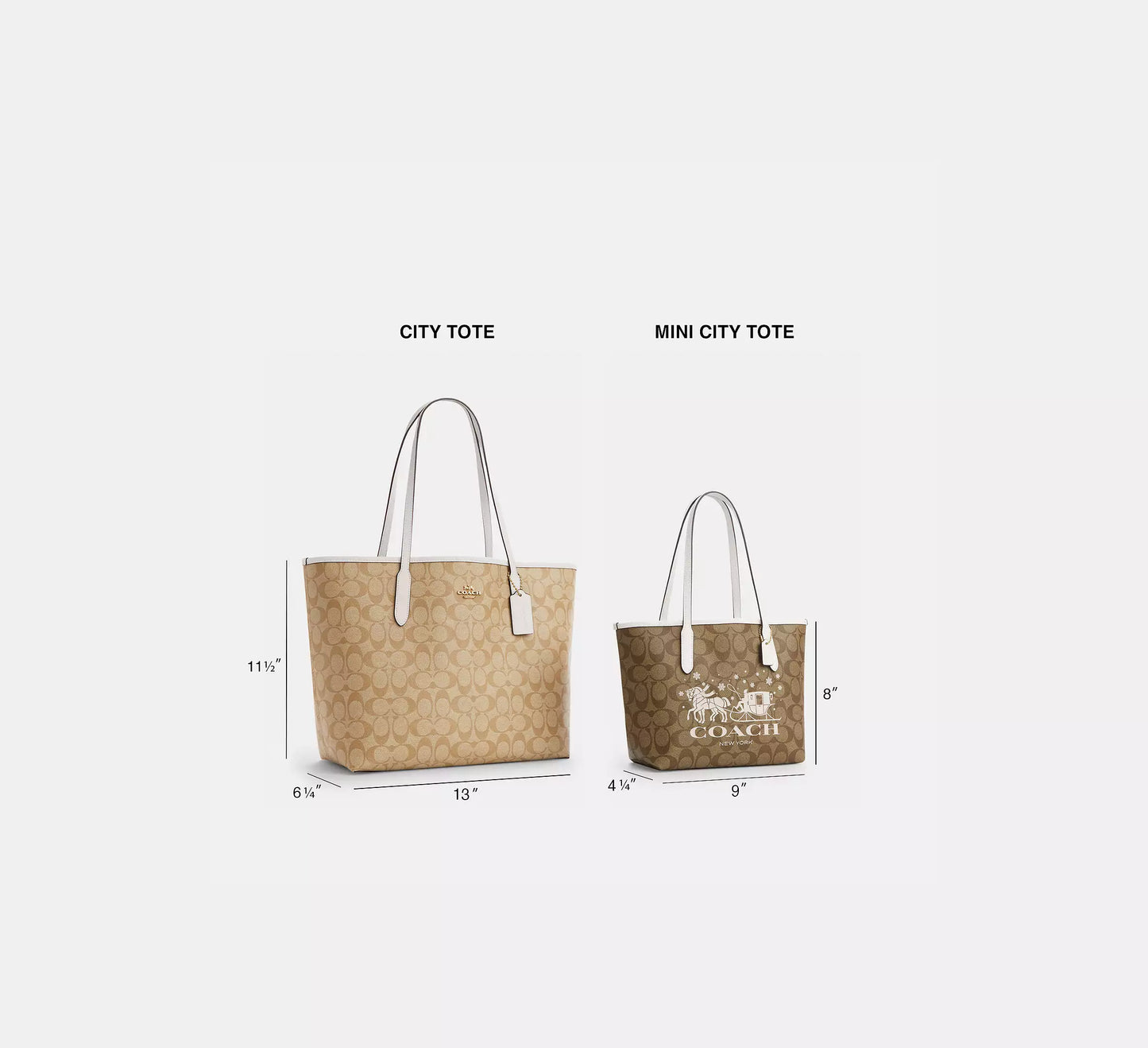 Coach Mini City Tote