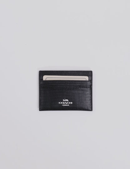 Coach Slim Id Card Case In Signature Canvas